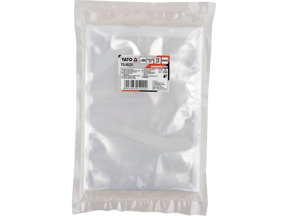 YG-09331 Worki do pakowania próżniowego 16 x 23 cm dostępne na magnum-pro.pl