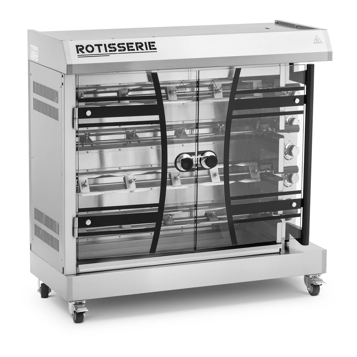 10013033 Rożen elektryczny do kurczaków z 4 szpikulcami