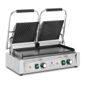 10011990 Grill kontaktowy podwójny gładko-ryflowany 3,6kW dostępny na magnum-pro.pl
