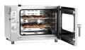 117725 Piec konwekcyjno-parowy ze stali chromowo-niklowej