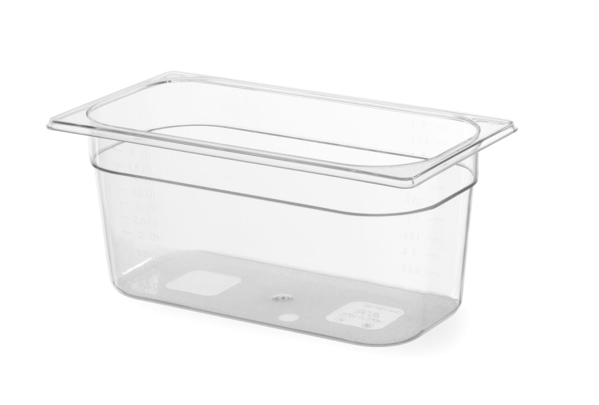 861516 Pojemnik gastronomiczny z poliwęglanu GN 1/3 150mm