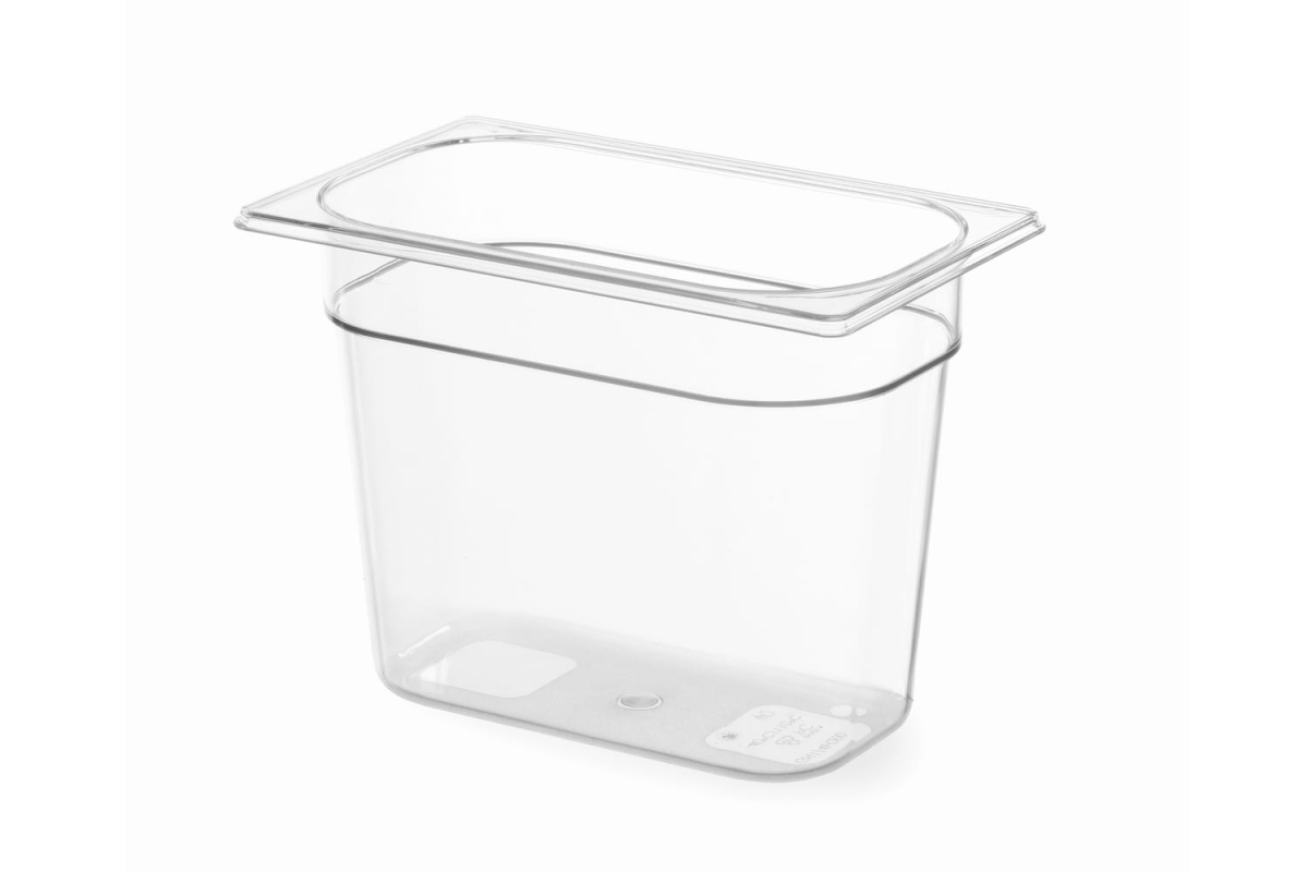 861608 Pojemnik gastronomiczny z poliwęglanu GN 1/4 200mm