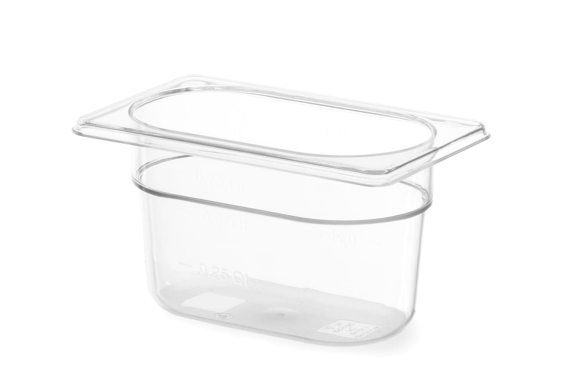 861820 Pojemnik gastronomiczny z poliwęglanu GN 1/9 100mm