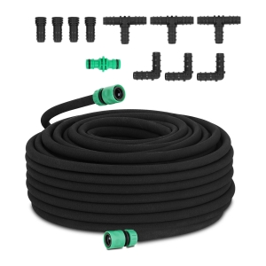 Wąż pocący, linia kroplująca 50 m + zestaw akcesoriów |  HT-COSTIGAN-50X12S03