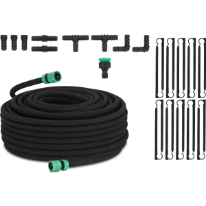 Wąż pocący, linia kroplująca 50 m + zestaw akcesoriów |  HT-COSTIGAN-50X12S04