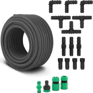 Wąż pocący, linia kroplująca 30 m + zestaw akcesoriów |  HT-COSTIGAN-30