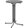 10011472 Składany stolik barowy, szary 70cm