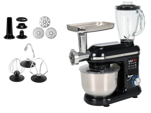 Robot kuchenny 3w1 - mikser, blender, maszynka do mięsa 1000W