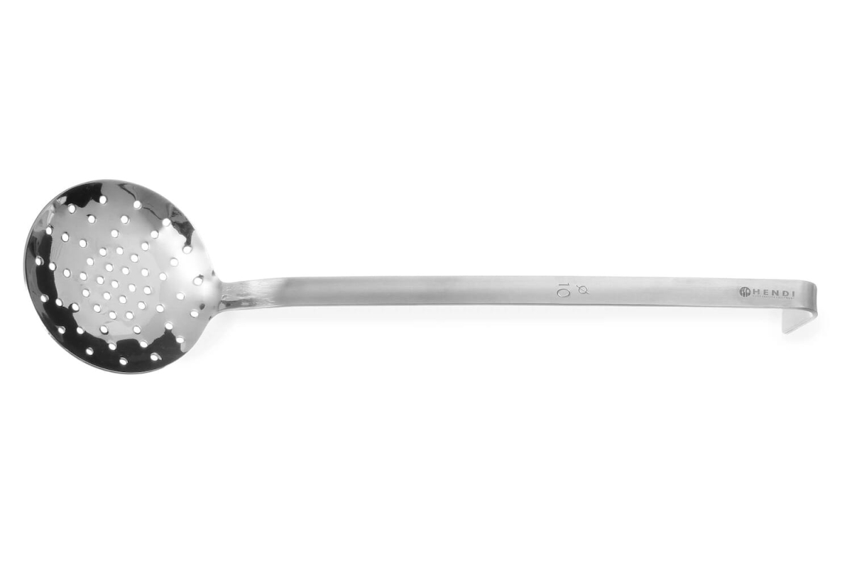 541203 Łyżka cedzakowa 100 mm ze stali nierdzewnej