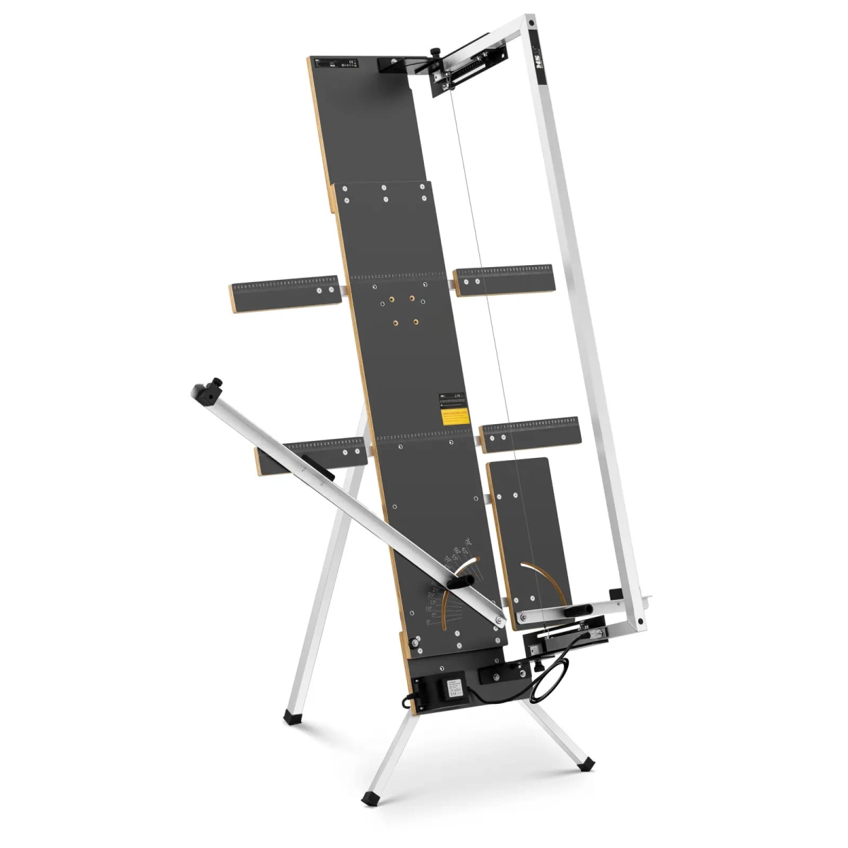 10062734 Gilotyna do cięcia styropianu z nóżkami, podporą z tyłu oraz dodatkowym wspornikiem