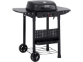 YG-20007 Grill gazowy z pokrywą i półkami