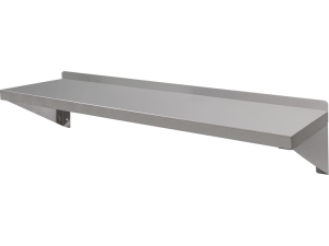 Półka wisząca pojedyncza z haczykami - 100 x 30 x 18 cm | YG-08936