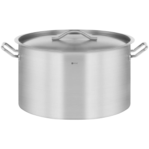 Garnek ze stali nierdzewnej 59L z pokrywką | RCST-58E3-S