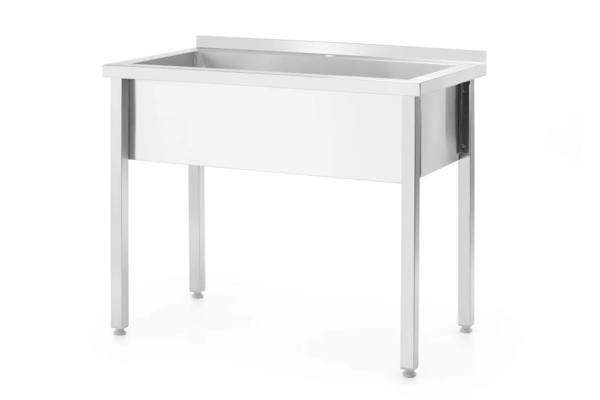 811023 Zlewozmywak 1-komorowy 100x60x85 cm z rantem skręcany dostępny na magnum-pro.pl