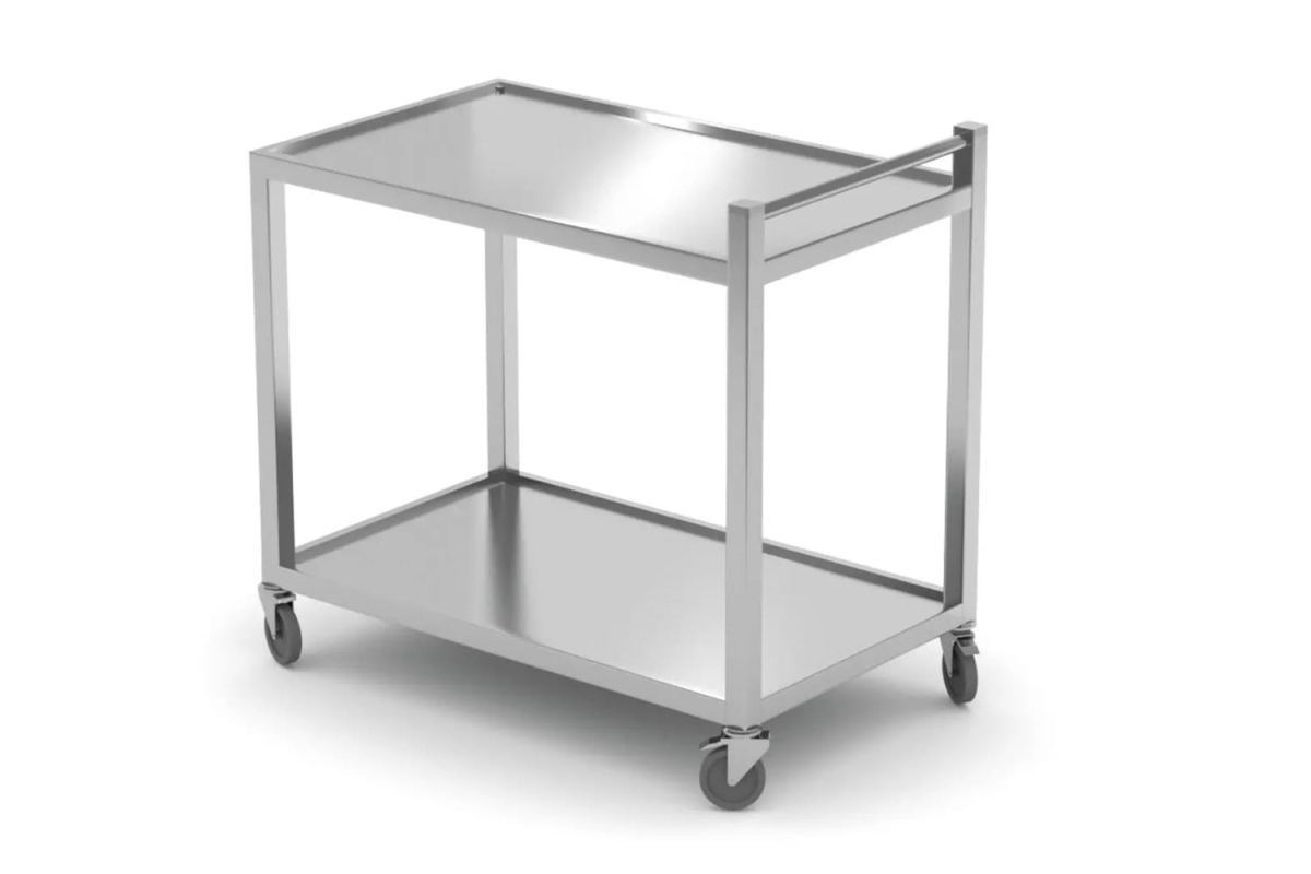 816691 Wózek kelnerski 80 x 50 cm z 2 półkami dostępny na magnum-pro.pl