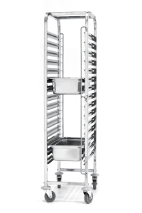 Wózek transportowy 15 x GN 1/1 do 150 kg | 810613