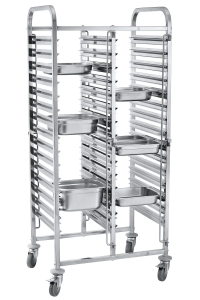 Wózek transportowy 30 x GN 1/1 do 150 kg | 810576