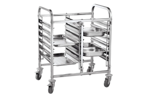 Wózek transportowy 12 x GN 1/1 do 150 kg | 810569
