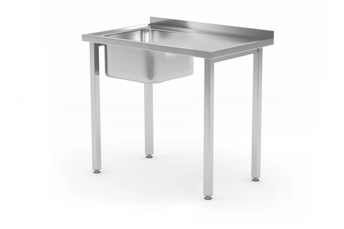 816776 Stół 80 x 60 x 85cm ze zlewem po lewej dostepny na magnum-pro.pl