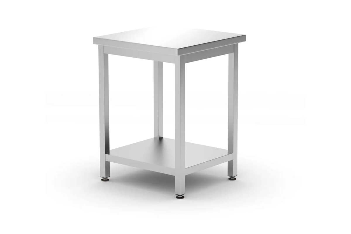 817094  Stół gastronomiczny centralny 60x60cm z półką dostępny na magnum-pro.pl