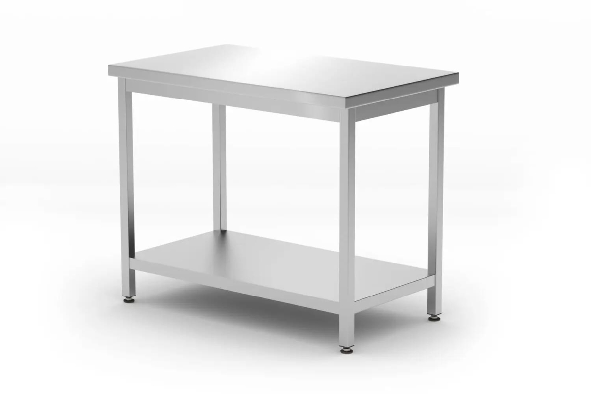 817162 Stół gastronomiczny centralny 100x60cm z półką dostępny na magnum-pro.pl