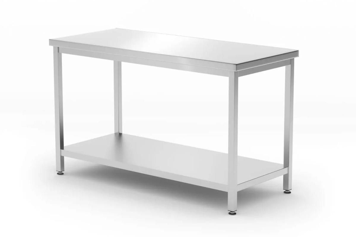817179  Stół gastronomiczny centralny 120x60cm z półką dostępny na magnum-pro.pl