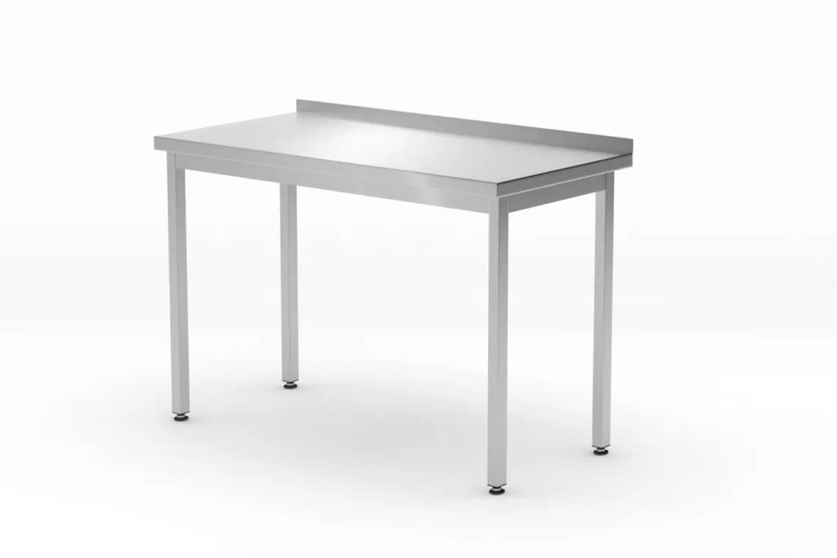 817193 Stół gastronomiczny przyścienny 80x60cm z rantem dostępny na magnum-pro.pl