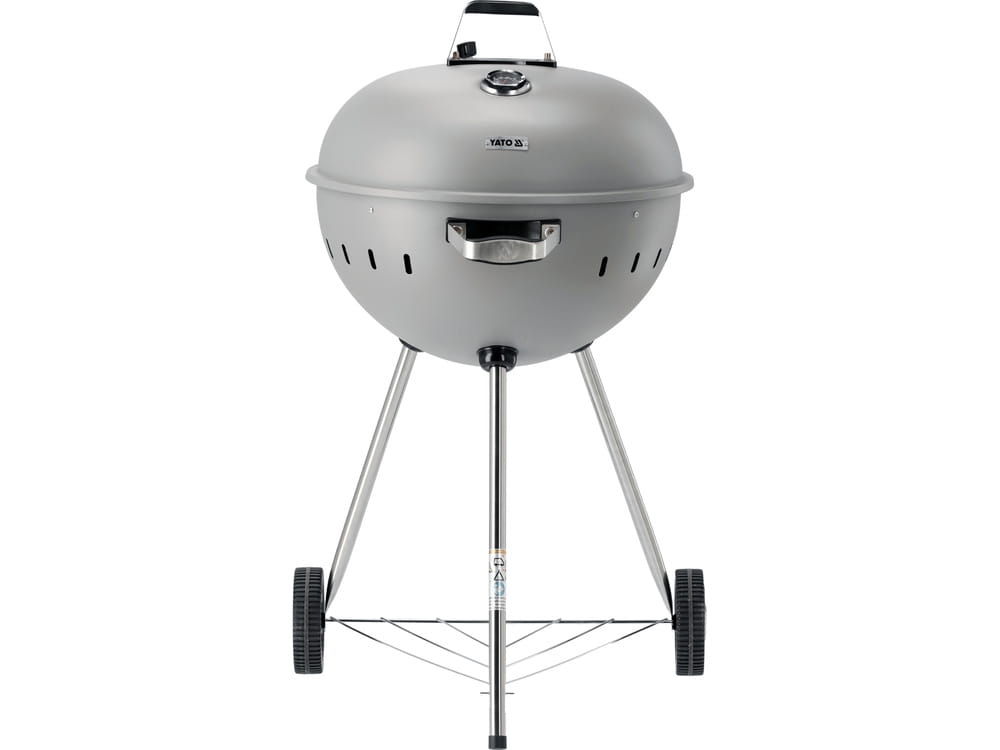 YG-20301 Grill ogrodowy 54 cm z pokrywą, szary