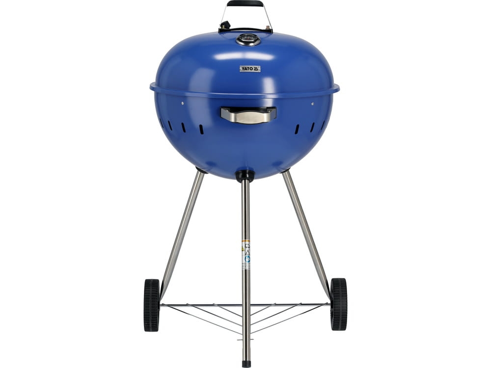 YG-20302 Grill ogrodowy 54 cm z pokrywą, niebieski