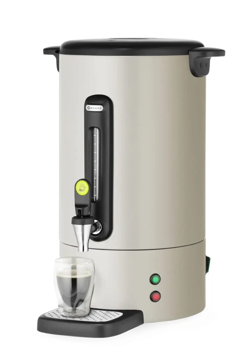 211571 Elegancki zaparzacz do kawy 14L jasnoszary