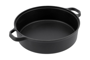 Patelnia żeliwna 28 cm do grilli gazowych | YG-20141