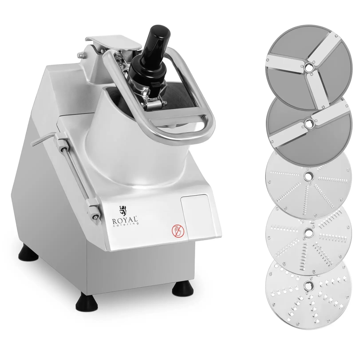 10011408 Szatkownica do warzyw z 5 tarczami tnącymi