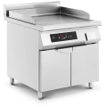 10013077 Indukcyjna płyta grillowa z szafką