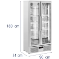 10012147 Witryna chłodnicza Wymiary: szerokość 90 cm, głębokość 51 cm, wysokość 180 cm