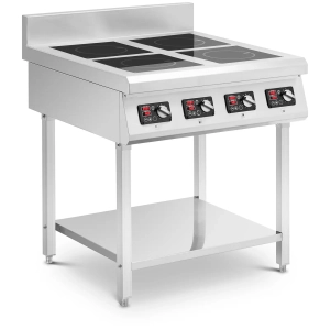 Wolnostojąca kuchenka indukcyjna 4 x 3,5 kW | 10012579