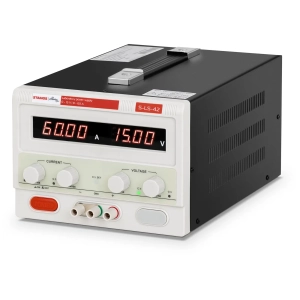 Zasilacz laboratoryjny 0 - 15 V, 0 - 60 A | 10021072