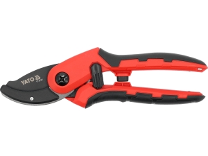 Sekator kowadełkowy YATO 205mm do gałęzi z blokadą otwarcia rękojeść PP YT-87891