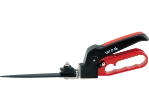 Nożyce do trawy YATO ręczne obrotowe 360 stopni ostrze 12cm + rękawice YT-8852