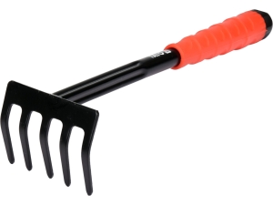Grabki ogrodowe stalowe YATO 325mm do pielenia między roślinami YT-8866