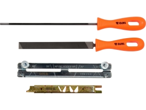 Zestaw do ostrzenia łańcucha YATO pilnik 4.8mm 4 szt. YT-85042