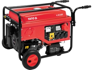 Agregat prądotwórczy YATO 5500W trójfazowy 400V 230V rozruch ręczny YT-85460