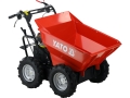 Wozidło spalinowe czerwone z kołami 4x4 i skrzynią YATO YT-86115