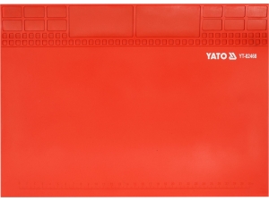 Mata serwisowa do lutowania YATO silikonowa 35x25cm czerwona YT-82468