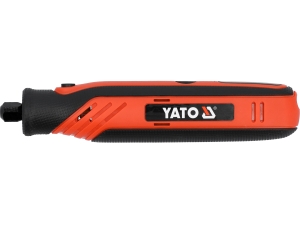 Miniszlifierka akumulatorowa YATO 4V 1.5 Ah 51 akcesoriów YT-82763