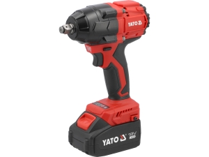 Klucz udarowy bezszczotkowy YATO 18V 850 Nm 1/2 cala zestaw 2x4 Ah YT-8277935