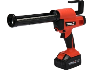 Pistolet do silikonu YATO akumulatorowy 18V system 300ml z baterią YT-82888