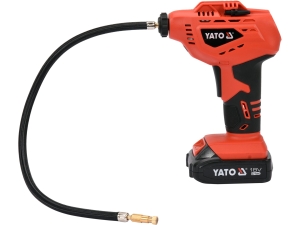 Pistolet do pompowania kół YATO akumulatorowy 18V 2.0 Ah z ładowarką YT-82894