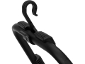 Czarny plastikowy hak na podstawce reflektora LED, zbliżenie YATO YT-82961