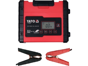 Prostownik elektroniczny YATO 12V 15A z wyświetlaczem lcd YT-83003