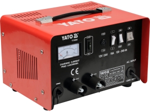Prostownik akumulatorowy YATO 12V 24V 16A 240 Ah z funkcją boost YT-8304